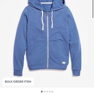 Marine Layer Afternoon Hoodie in Faded Navy